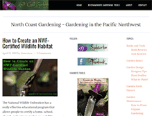 Tablet Screenshot of northcoastgardening.com